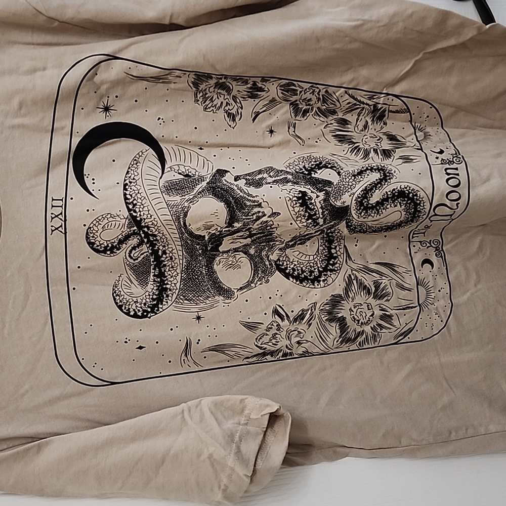 XL Tan Bookish Box T-shirt